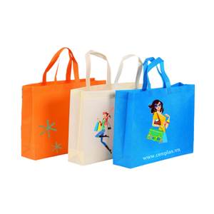 Grand sac à provisions laminé non tissé réutilisable écologique Sac à bandoulière recyclable pour la salle de sport de voyage à usage quotidien pour femmes - Product Image 3