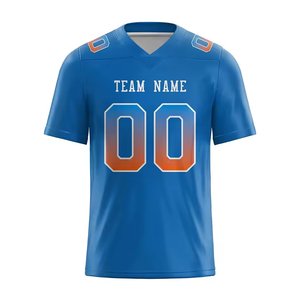 Camiseta de fútbol con impresión por sublimación personalizada, camiseta de fútbol con diseño bordado personalizado de malla para aficionados del equipo nacional - Product Image 4