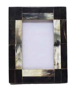 Marcos de fotos de cuerno pulido de alta calidad de Venta caliente marcos de fotos de estilo de amor hechos a mano - Product Image 2