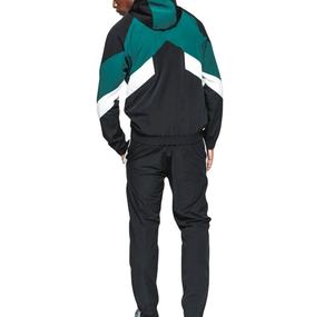 Conjunto Deportivo Personalizado para Hombre, Chaqueta Cortavientos y Pantalones Jogger, Transpirable, con Cremallera, de Algodón y Poliéster - Product Image 2