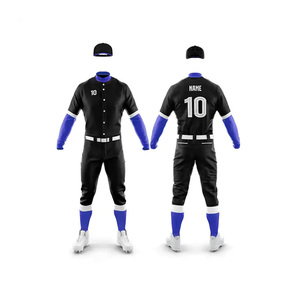 2024 คุณภาพสูงระเหิดเต็มรูปแบบเปล่าเสื้อทีมเบสบอลที่กําหนดเองขายส่ง - Product Image 4