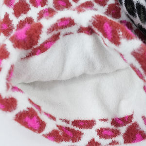 Gorro de punto acanalado, cálido, suave y acogedor, forrado de lana, ajustable, elegante, para exteriores, para clima frío - Product Image 6