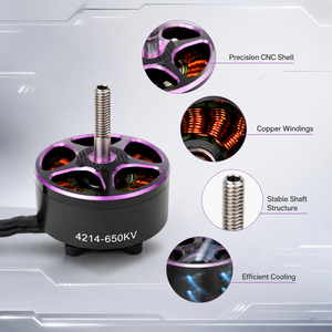Motor sin Escobillas FPV 4214 650KV de Alto Torque y Alta Eficiencia para Drones UAV de Largo Alcance, Carreras y Freestyle - Product Image 4