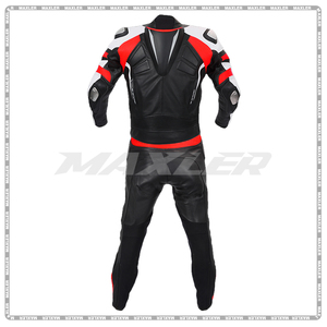 Traje de cuero de carreras personalizado para hombres y mujeres, alta durabilidad, protección, ajuste elegante - Product Image 2