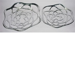 Centre de Table en métal en Aluminium sur mesure, bol à Fruits de cuisine, bol à nourriture, bol à bonbons de mariage - Product Image 2