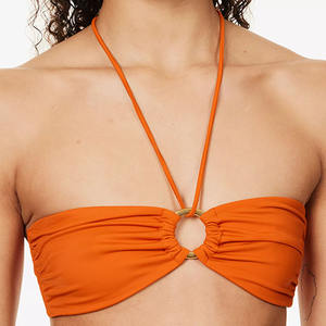 Ensemble de bikini 2 pièces pour femmes, personnalisé, en spandex/polyester, écologique, bandage, vêtements de plage, maillot de bain sexy - Product Image 6