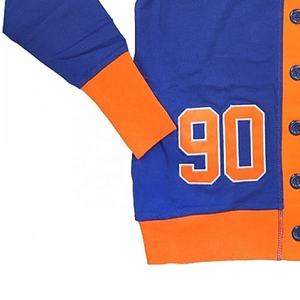 Premium Quality Casual College <b>Cardigans</b> Sororities Fraternity V-Neck Wool/Acrylic Knitted Sweaters Patchwork Design <b>Button</b> - Product Image 5