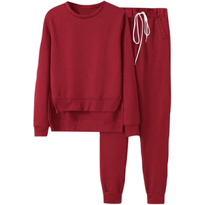 Plain Solid Color Women <b>Tracksuits</b> Casual Fashion Clothing Customized <b>Tracksuits</b> for Women - Product Image 4