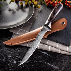 Couteau de pêche et à désosser en acier inoxydable, très vendu, avec étui, idéal pour le camping et l'usage quotidien - Product Image 3