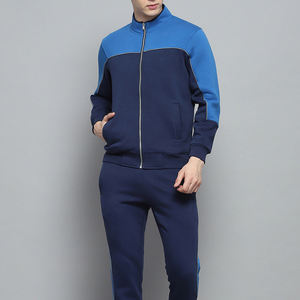 Survêtement en molleton technique personnalisé avec logo imprimé, veste et pantalon de survêtement pour homme, automne-hiver, épais, écologique, décontracté - Product Image 3