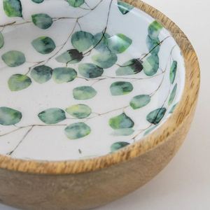 Cuenco de madera clásico personalizado, vajilla de frutas, ensalada, sopa, cuenco para servir para el hogar, utensilios de cocina, mesa, restaurante, regalos de boda - Product Image 3