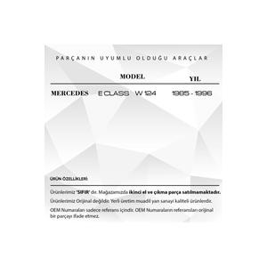 ยางซีลกระจกมองข้าง ขวาและซ้าย สำหรับรถยนต์เมอร์เซเดส บี คลาส W124 - Product Image 6
