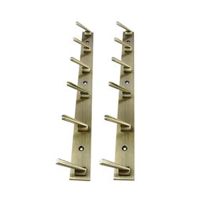 ที่แขวนผนังดีไซน์สวยงามตะขอแขวนผนังทำจากทองเหลืองพร้อมเปลือกดีไซน์ชุบทอง - Product Image 1