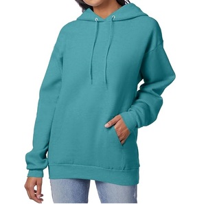 Sweat à capuche respirant OEM personnalisé pour hommes, décontracté à double extrémité, en coton polaire de haute qualité, grande taille, hiver, sweats à capuche teints en couleur unie - Product Image 5