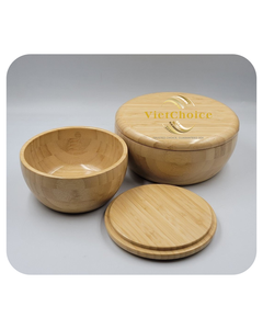Bol élégant en bambou d'acacia Produit jetable personnalisable économique Fabrication durable au Vietnam - Product Image 1