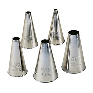 Fournitures de décoration de gâteaux - KAISER, embout perforé de 11 mm, lot de 5, pour la décoration professionnelle - Product Image 2