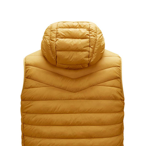 Veste bouffante sans manches à fermeture éclair de style décontracté pour hommes de haute qualité personnalisée OEM gilet d'hiver léger et chaud avec taille personnalisée - Product Image 5