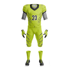 <b>Light</b> Weight Comfortable Men's American <b>Football</b> Uniform Sets Customized Logo Printing 100% Polyester Sportswear - Product Image 1