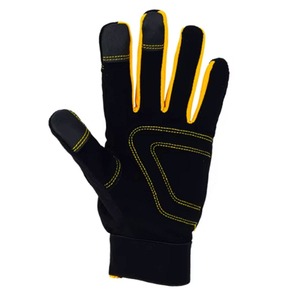 Guantes DE TRABAJO DE SEGURIDAD personalizados de la mejor calidad, guantes mecánicos de protección para exteriores, resistentes a impactos, venta al por mayor OEM - Product Image 2