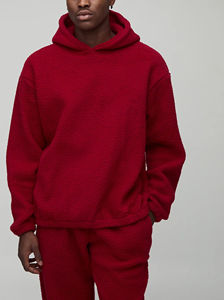 2025 nueva llegada 100% algodón de gran tamaño chándal para hombre personalizado DTF impreso Logo transpirable pulóver para hombre conjunto de 2 piezas - Product Image 4