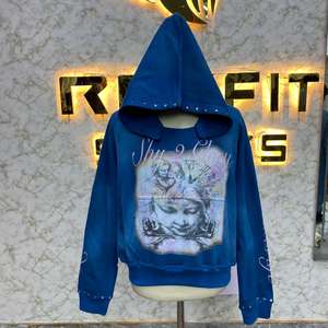 Nouveau style meilleur matériel pull à capuche imprimé personnalisé prix bon marché top fabricant hommes sweats à capuche personnalisés sweats à capuche pour hommes - Product Image 1