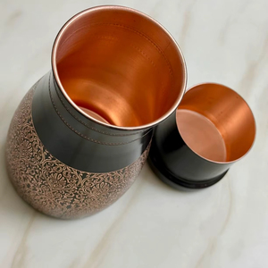 Thermos à conservation de chaleur, bouteille d'isolation pour boissons froides, thermos en métal durable, thermos sans BPA en cuivre - Product Image 4