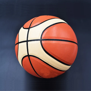 ลูกบอลยางฝึกซ้อมสำหรับผู้ชายหนังบาสเก็ตบอลขนาด7นิ้วสำหรับเล่นบาสเก็ตบอลในร่มกลางแจ้ง - Product Image 6