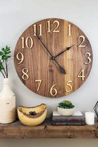 Best Selling Custom Wooden <b>Wall</b> <b>Clock</b> for <b>Unique</b> Home Decor VIET FARGIMEX - Product Image 2