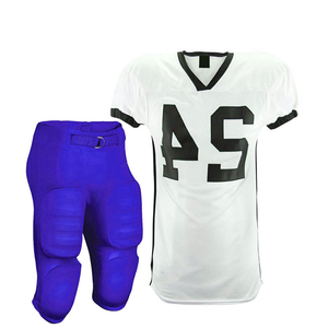 High Quality Printed 7 <b>Padded</b> American Football Uniform American Football Jersey and <b>Pants</b> - Product Image 1