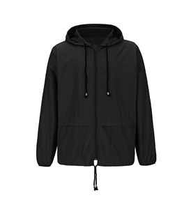 Chaqueta cortavientos reflectante de poliéster para hombre, cortavientos impermeable Retro Vintage, Chaquetas deportivas para exteriores de talla grande para hombre - Product Image 5