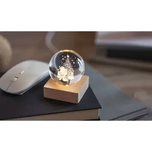 Palla Luminosa LED a Forma di Babbo Natale per Decorazioni Albero, Articoli Festivi - Product Image 4