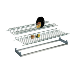 Kit Colapiatti Cromato con Telaio Regolabile 86 cm - Product Image 2