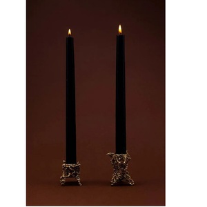 Candelabro de Latón y Aluminio Refinado Hecho a Mano, Acabado Premium, Estilo Moderno, Decoración para el Hogar de Alta Gama - Product Image 3