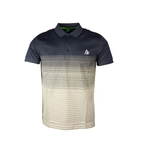 Polo pour homme 2 boutons, col rabattu régulier, manches courtes, poignets côtelés, coupe régulière, léger et respirant - Product Image 1