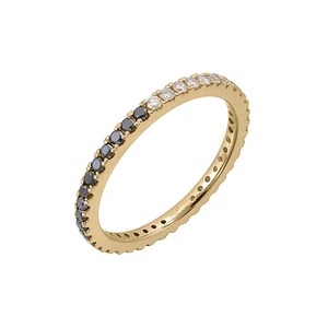 <b>Black</b> And White Elegant Handcrafted Lab Grown Diamonds Diamond Wedding <b>Ring</b> F-VS2 For Women 14K Solid Gold Prong Setting - Product Image 2