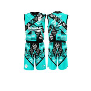 Kit de basket-ball professionnel, maillot et short en Polyester respirant à séchage rapide, vêtements de sport d'équipe pour hommes, femmes et jeunes - Product Image 2