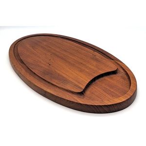 Nouvelle vente élégante finition bois naturel décoratif Antique plaque de chargeur à la main rond couleur Pure bois plaques de chargeur - Product Image 4
