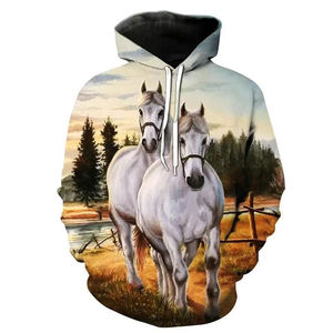 New Products 100% Polyester <b>Christmas</b> <b>Hoodie</b> <b>Hoodie</b> Santa and Snowman Print Custom Hoodies for Men and Women - Product Image 3