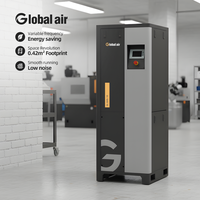Compresseur d'air à vis silencieux portable 3HP 220V monophasé pour outils pneumatiques de bricolage, clé à chocs et kit de gonflage pour garage domestique