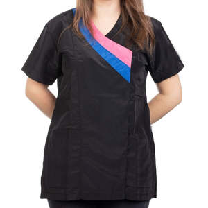 Tablier de toilettage pour animaux de compagnie unisexe, écologique, résistant à l'eau, en polyester, avec fermeture éclair, de haute qualité pour les toiletteurs - Product Image 1