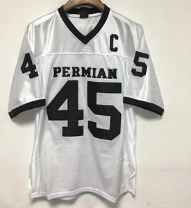 เสื้อเจอร์ซีย์อเมริกันฟุตบอลงานปักสีขาวใส่ทำงาน - Product Image 2