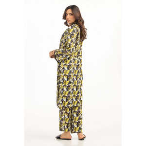 ชุดลำลองผู้หญิง IUSTTS-795 แบบ 2 ชิ้น เสื้อครอปแขนสามส่วนพร้อมกางเกงขาสั้น สำหรับฤดูใบไม้ผลิ/ฤดูร้อน - Product Image 4