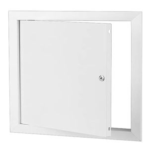 Lockable Steel Access Panel Door for Workshop <b>Ceiling</b> Grid Installation 10mm Thickness Drywall <b>Ceiling</b>/Attic Use (24-24in) - Product Image 1