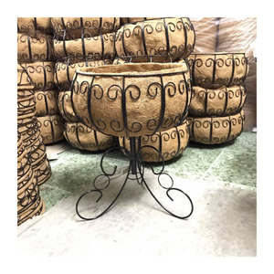 Macetas sostenibles de fibra de coco-Macetas de coco biodegradables para jardineros con conciencia ecológica-Turba de coco de Vietnam - Product Image 3