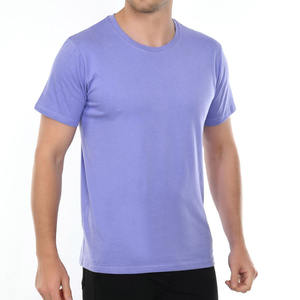 T-shirt à manches courtes doux personnalisé 100% coton de haute qualité T-shirt personnalisé en coton pour hommes col rond t-shirts en microfibre - Product Image 1