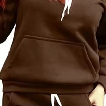 Conjunto Deportivo de Dos Piezas Personalizado para Mujer, Ropa Deportiva de Invierno Estampada al por Mayor - Product Image 4