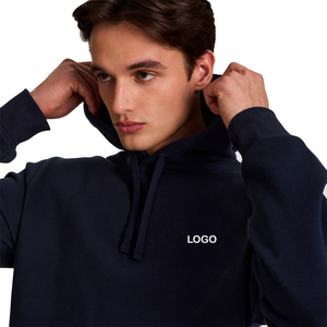 High Demand Winter Mid-Weight Fleece Hoodie Men <b>Women</b> Custom Cotton Blend OEM Service Front Logo Casual Pullover <b>Top</b> - Product Image 4