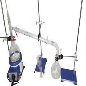 ชุดกลั่นแก้วโบโรซิลิเกต MAYALAB พร้อมคอนเดนเซอร์แบบลีบิช ตัวรับสาร อะแดปเตอร์ ความจุ 1000 มล. รับผลิตตามแบบ OEM สำหรับงานเคมี - Product Image 1