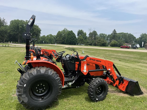 Tracteur agricole compact de qualité supérieure, moteur diesel, remorque, accessoires de charrue, composants principaux, agricole - Product Image 3