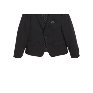 Cappotto Sportivo Tallia in Lana Solida Nera Taglia 8 con Decorazione a Bottoni presso Nordstrom - Product Image 3